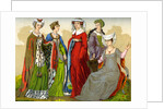 English noblewomen in the 15th-16th century by Anonymous