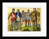 English battle dress in the 15th-16th century by Anonymous