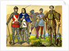 English battle dress in the 15th-16th century by Anonymous