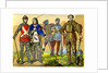 English battle dress in the 15th-16th century by Anonymous