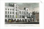 The King's entrance to the House of Lords by Anonymous