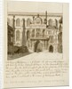 South view of the entrance to Guildhall in the City of London by Anonymous