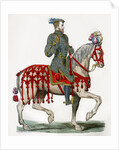 Henry II of France, as captain of the light cavalry by Anonymous