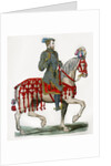 Henry II of France, as captain of the light cavalry by Anonymous
