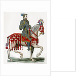 Henry II of France, as captain of the light cavalry by Anonymous