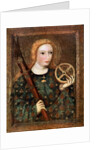 Saint Catherine by Anonymous