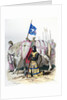 Knight saying a prayer before departing for the second crusade by Anonymous
