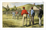 Cricket game by Anonymous