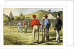 Cricket game by Anonymous