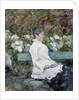 Woman Seated on a Bench in a Park by Henri de Toulouse-Lautrec