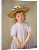Child in a Straw Hat by Mary Cassatt