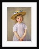 Child in a Straw Hat by Mary Cassatt