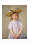 Child in a Straw Hat by Mary Cassatt