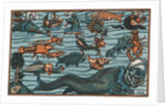 Sea Creatures from Munster's Cosmographiae Universalis, circa 1544 by Anonymous
