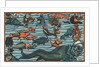 Sea Creatures from Munster's Cosmographiae Universalis, circa 1544 by Anonymous