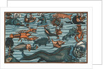 Sea Creatures from Munster's Cosmographiae Universalis, circa 1544 by Anonymous