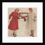 Two Women with Prize Winning Cat by Anonymous