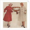 Two Women with Prize Winning Cat by Anonymous