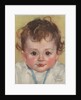 Baby with rosy cheeks by Anonymous