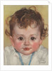 Baby with rosy cheeks by Anonymous
