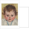Baby with rosy cheeks by Anonymous