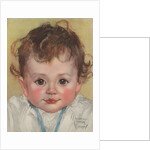 Baby with rosy cheeks by Anonymous