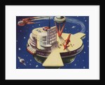 Space station by Anonymous