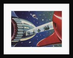 Rockets with walkway by Anonymous