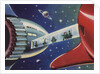 Rockets with walkway by Anonymous