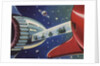 Rockets with walkway by Anonymous