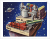 Command HQ in space by Anonymous