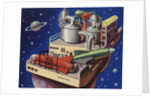 Command HQ in space by Anonymous