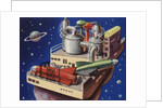 Command HQ in space by Anonymous