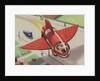 Rocket with space wings by Anonymous
