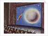 Audience watching a film about outer space by Anonymous