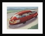 Family car in space by Anonymous