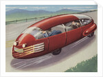 Family car in space by Anonymous