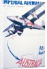 Imperial Airways to Australia poster by Anonymous