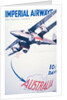 Imperial Airways to Australia poster by Anonymous