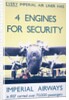 Imperial Airways: 4 engines for security. by Anonymous