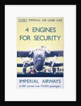 Imperial Airways: 4 engines for security. by Anonymous