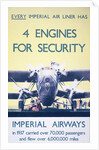 Imperial Airways: 4 engines for security. by Anonymous
