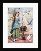 Cindarella with doves by Anonymous
