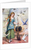 Cindarella with doves by Anonymous