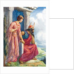 Odin and Frigga in Asgard by Anonymous