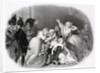 The last audience of Louis XVI and his family by Anonymous