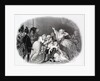 The last audience of Louis XVI and his family by Anonymous