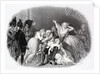 The last audience of Louis XVI and his family by Anonymous
