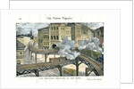 Elevated Railway in New York by Anonymous