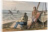 Shrimpers at work by Anonymous